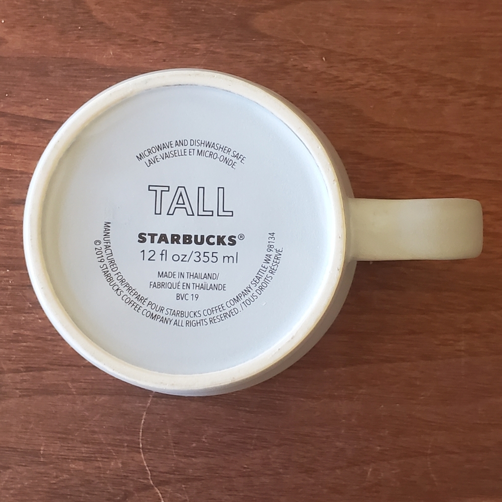 Starbucks Matte Grey Siren Tall 12 oz Anniversary Coffee Tea Mug Cup - Picture 5 of 5